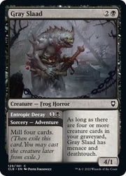 Gray Slaad, CLB, 129, NM, Foil