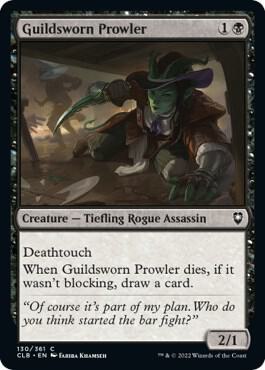 Guildsworn Prowler, CLB, 130, NM