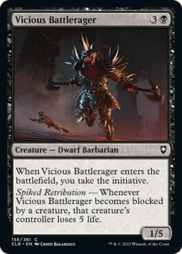 Vicious Battlerager, CLB, 155, NM