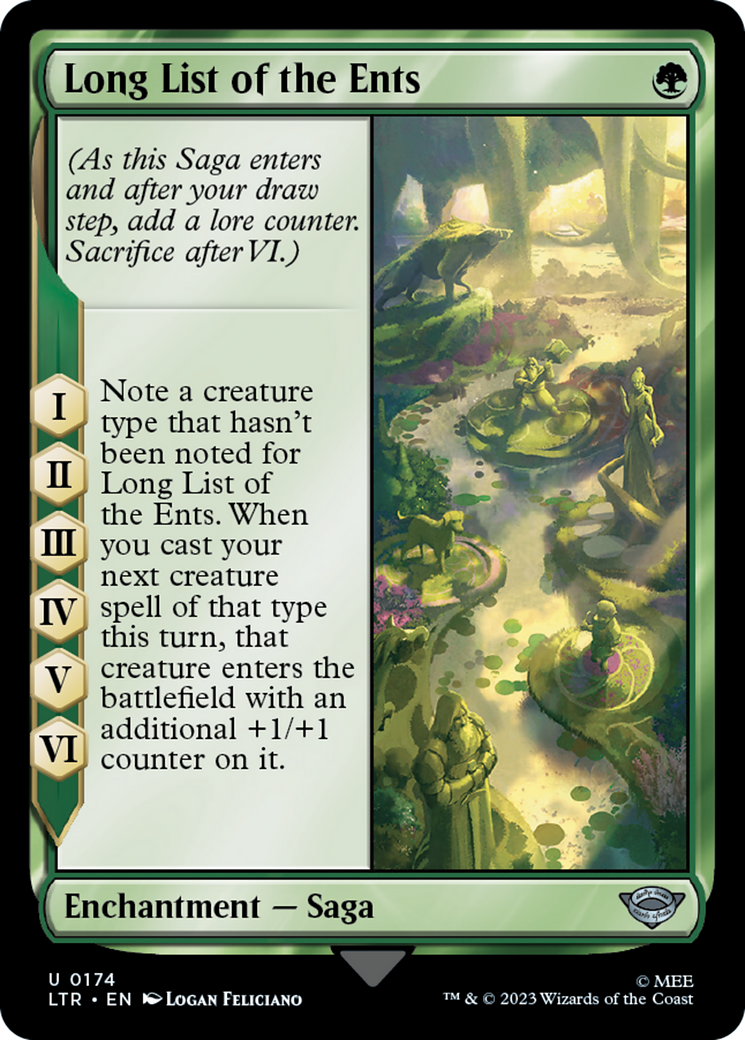 Long List of the Ents (LTR) 174