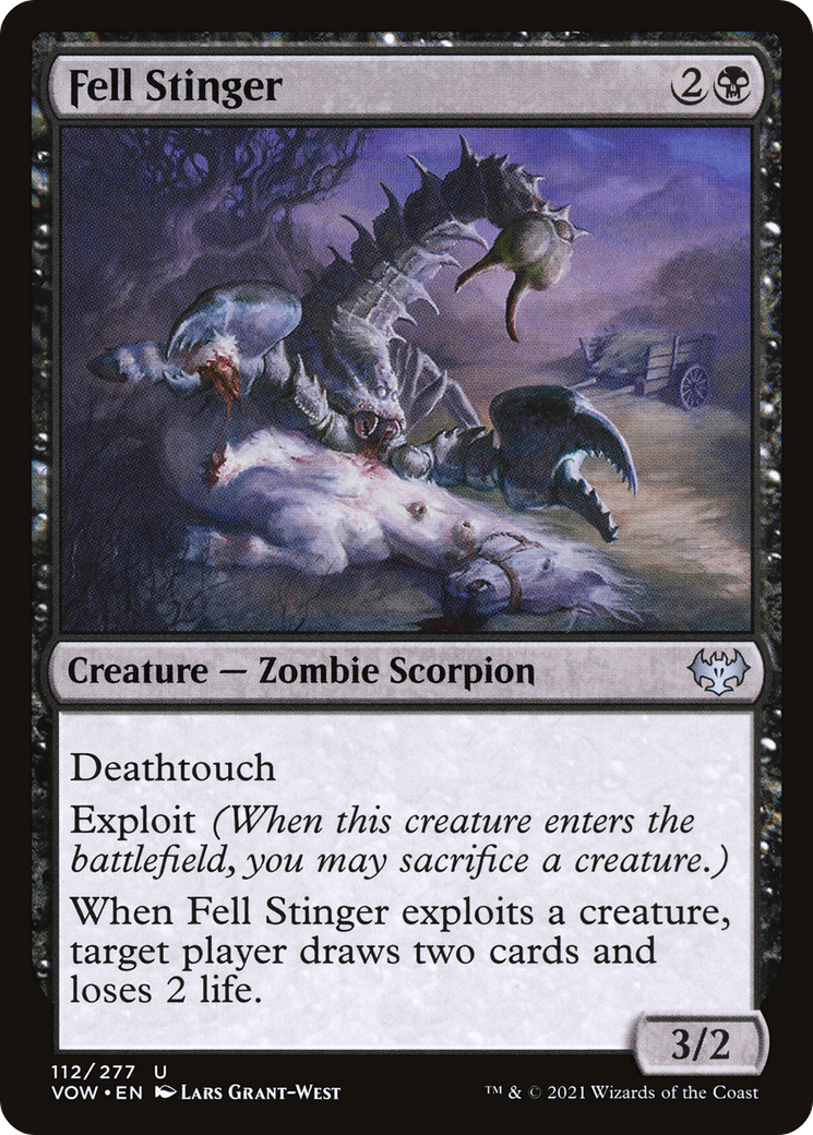 Fell Stinger (VOW) 112 - WZRD TCG