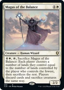 Magus of the Balance, CLB, 699, NM