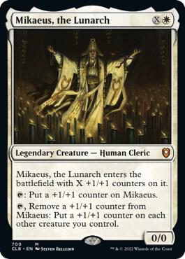 Mikaeus, the Lunarch, CLB, 700, NM
