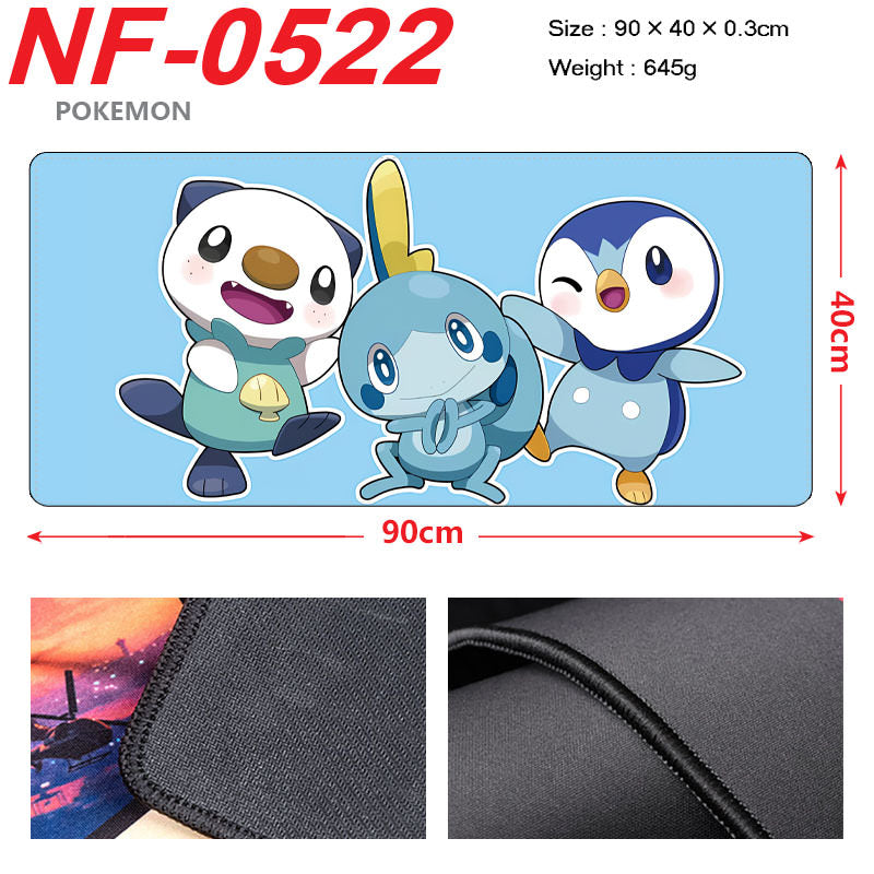 Pokemon- Oshawott, Froakie, and Piplup Playmat