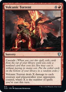 Volcanic Torrent, CLB, 813, NM