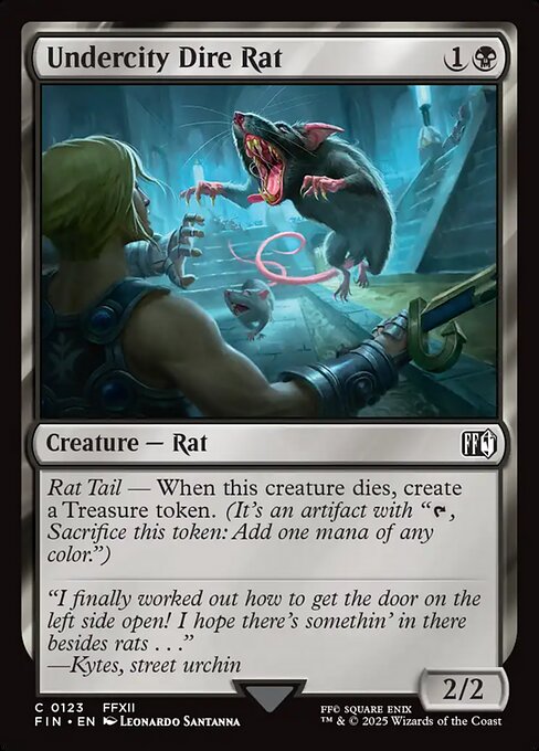 Undercity Dire Rat front