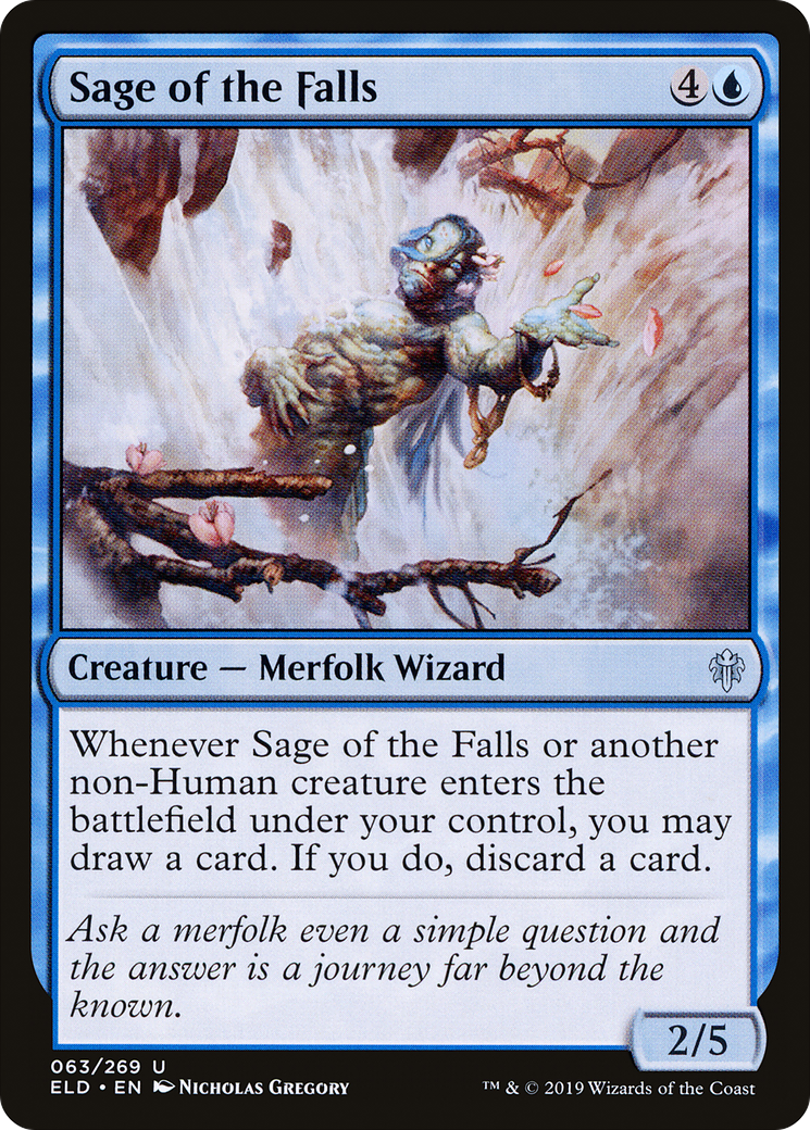 Sage of the Falls (ELD) 63 - WZRD TCG