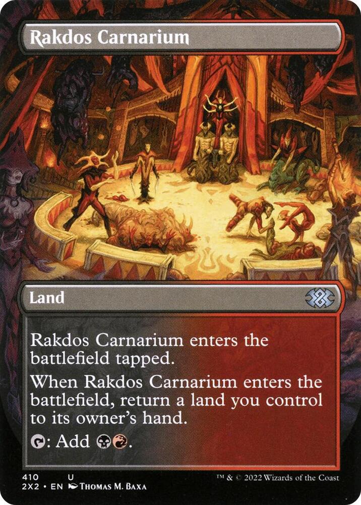 Rakdos Carnarium (Borderless), 2X2, 410, NM