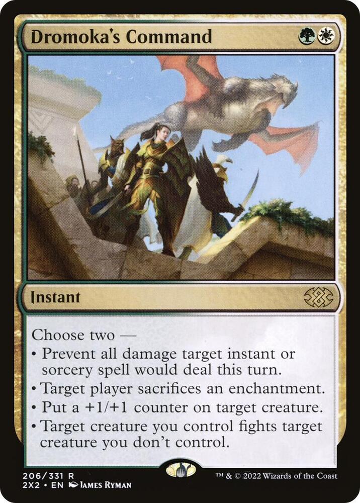 Dromoka's Command, 2X2, 206, NM