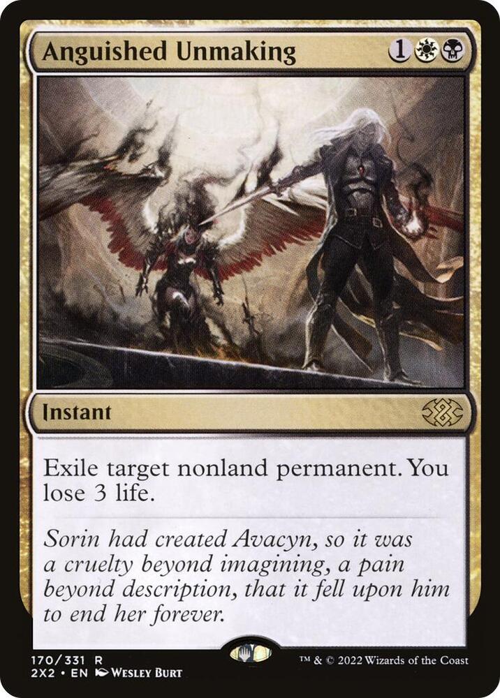 Anguished Unmaking, 2X2, 170, NM