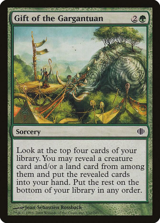 Gift of the Gargantuan, ALA, 132, NM, Foil
