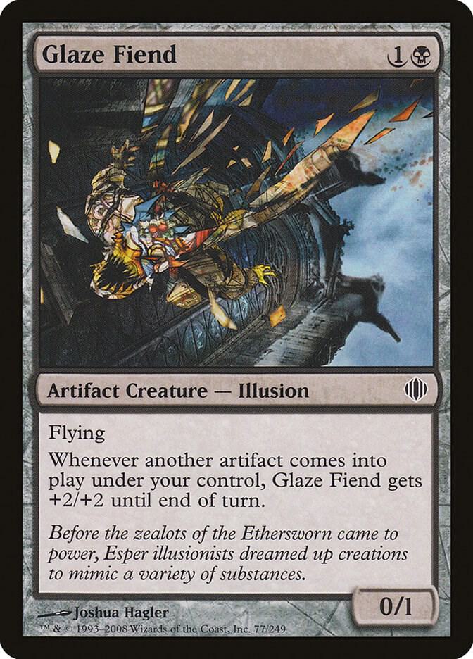 Glaze Fiend, ALA, 77, NM, Foil