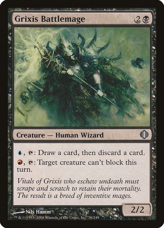 Grixis Battlemage, ALA, 78, NM, Foil