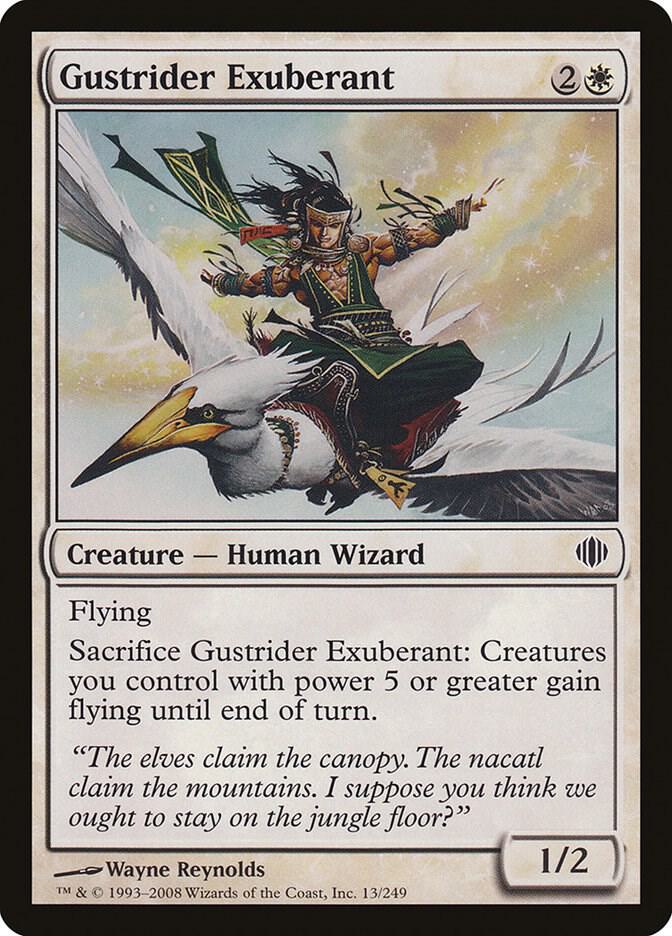Gustrider Exuberant, ALA, 13, NM, Foil