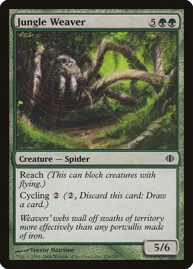 Jungle Weaver, ALA, 134, NM, Foil