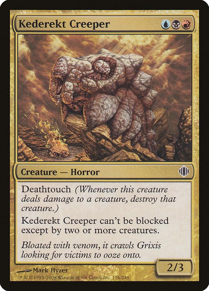 Kederekt Creeper, ALA, 176, NM, Foil