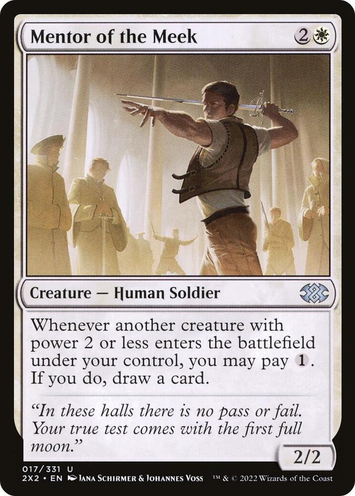 Mentor of the Meek, 2X2, 17, NM
