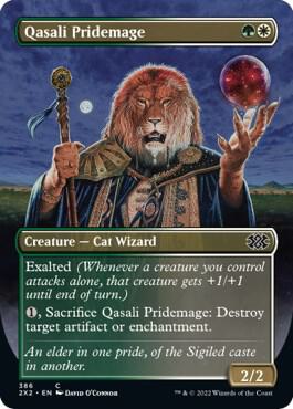 Qasali Pridemage (Borderless), 2X2, 386, NM