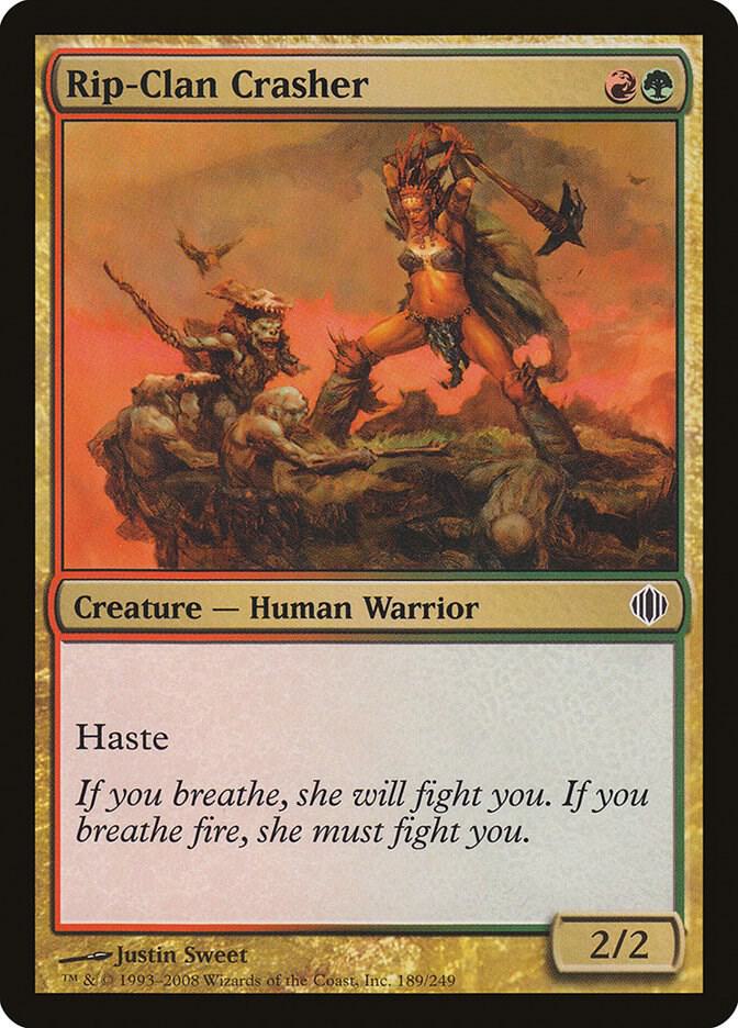 Rip-Clan Crasher, ALA, 189, NM, Foil