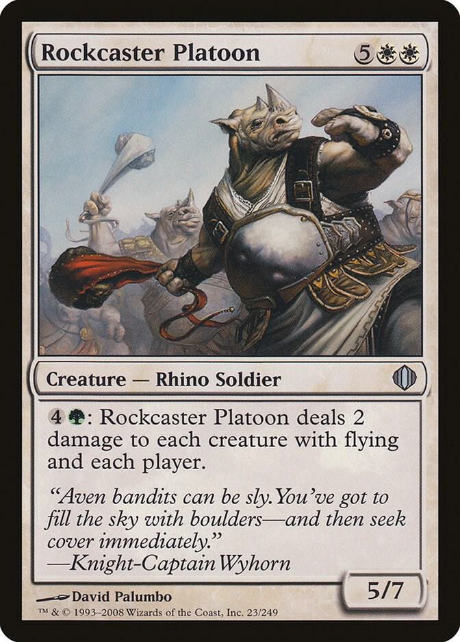 Rockcaster Platoon, ALA, 23, NM, Foil