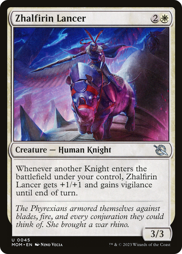 Zhalfirin Lancer (MOM) 45 - WZRD TCG
