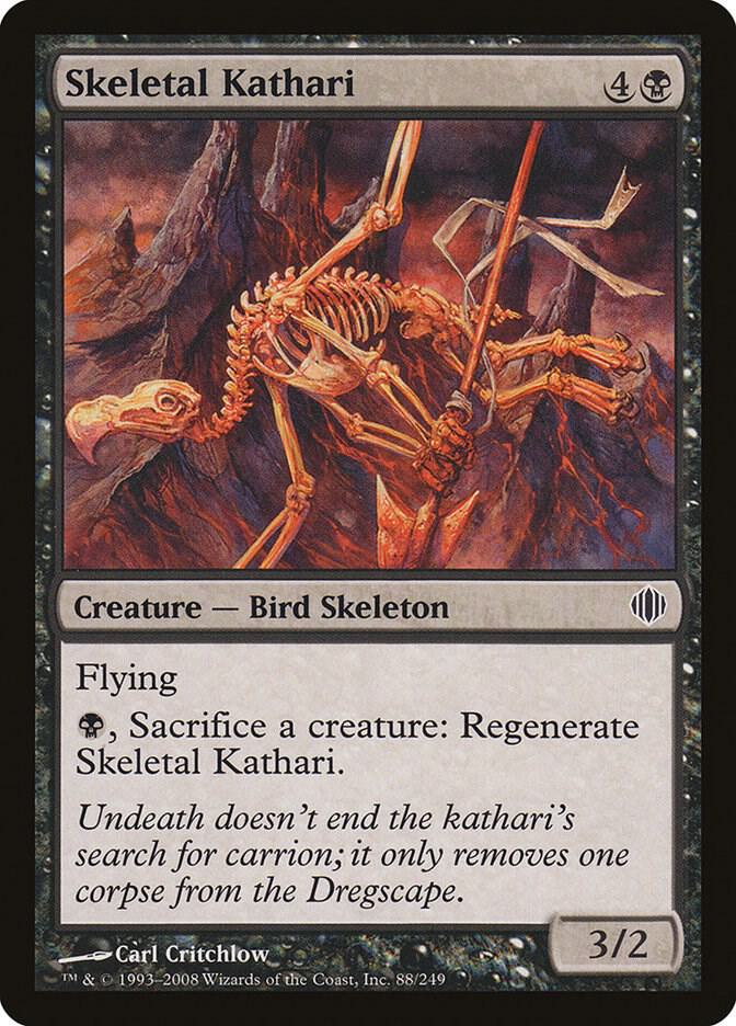 Skeletal Kathari, ALA, 88, NM, Foil