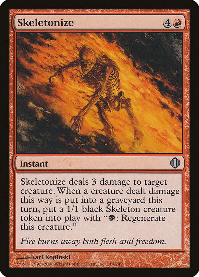 Skeletonize, ALA, 114, NM, Foil