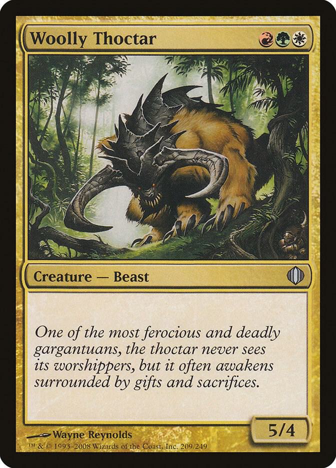 Woolly Thoctar, ALA, 209, NM, Foil
