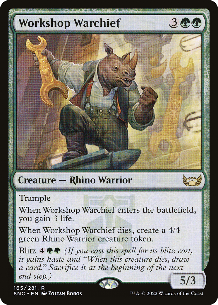 Workshop Warchief (SNC) 165