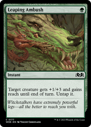 Leaping Ambush (WOE) 177