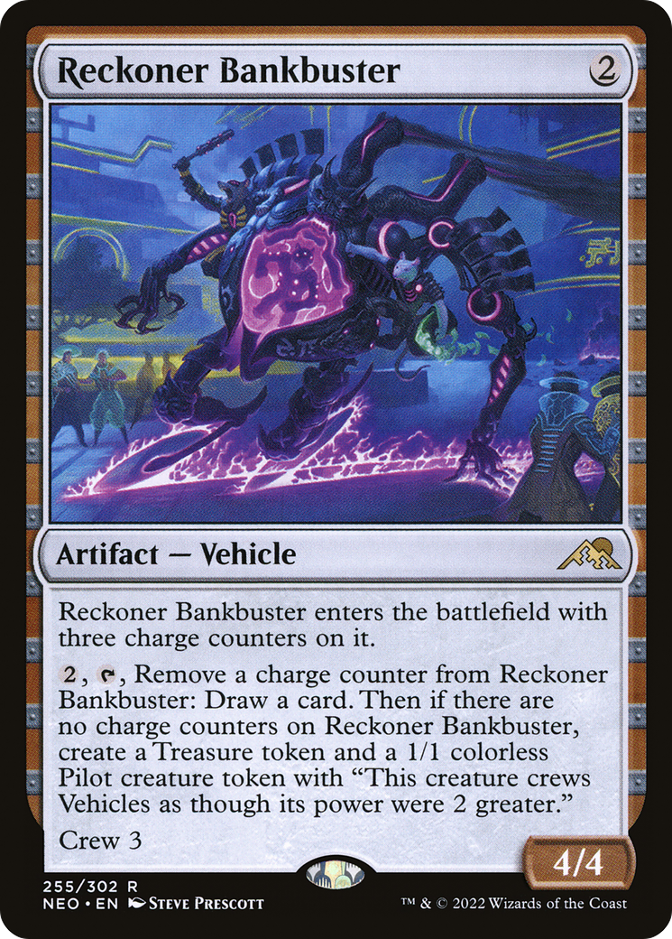 Reckoner Bankbuster (NEO) 255 - WZRD TCG