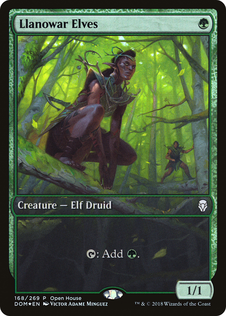 Llanowar Elves (PDOM) 168
