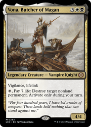 Vona, Butcher of Magan (LCC) 293 - WZRD TCG