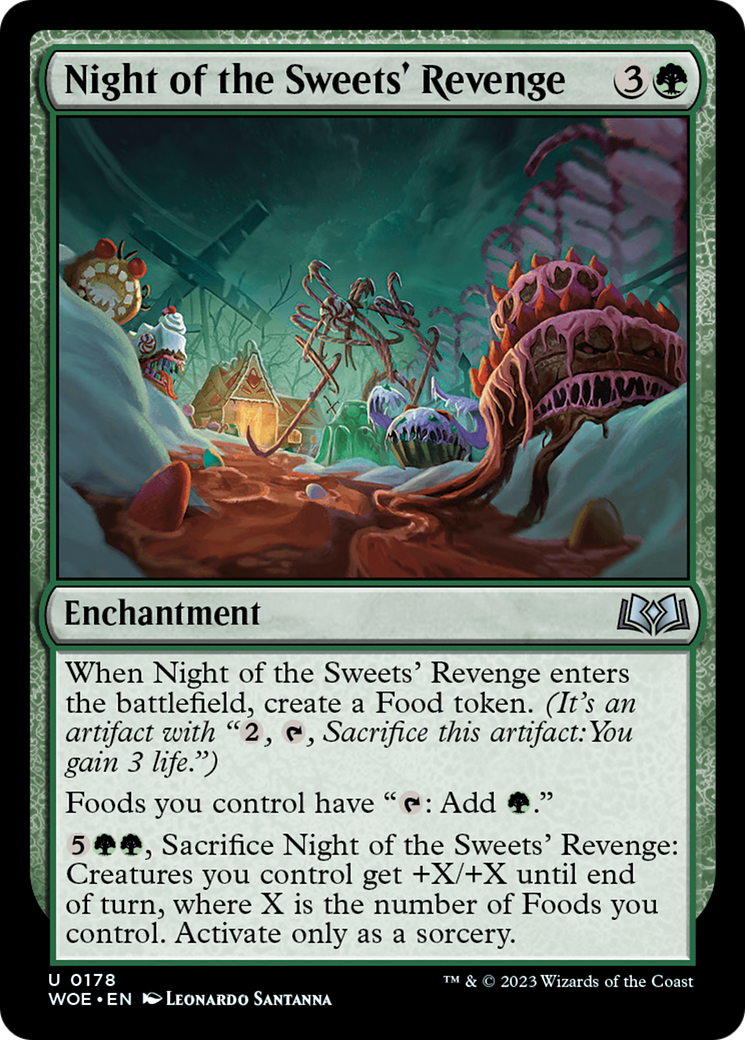 Night of the Sweets' Revenge (WOE) 178 - WZRD TCG