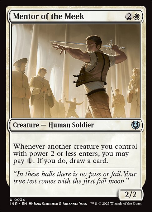 Mentor of the Meek front