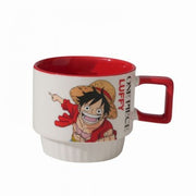 One Piece Stackable Ceramic Mug - Luffy