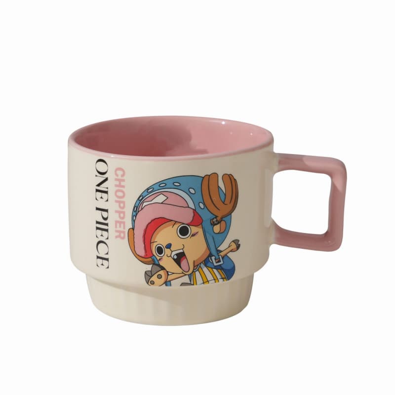 One Piece Stackable Ceramic Mug - Chopper