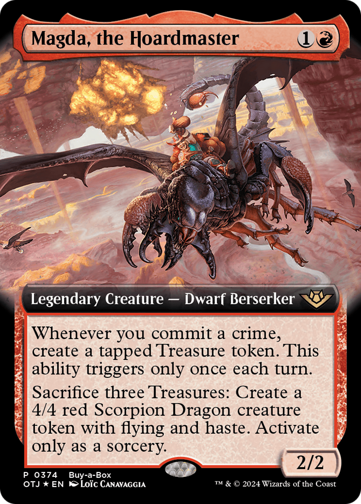 Magda, the Hoardmaster (OTJ) 374 - WZRD TCG