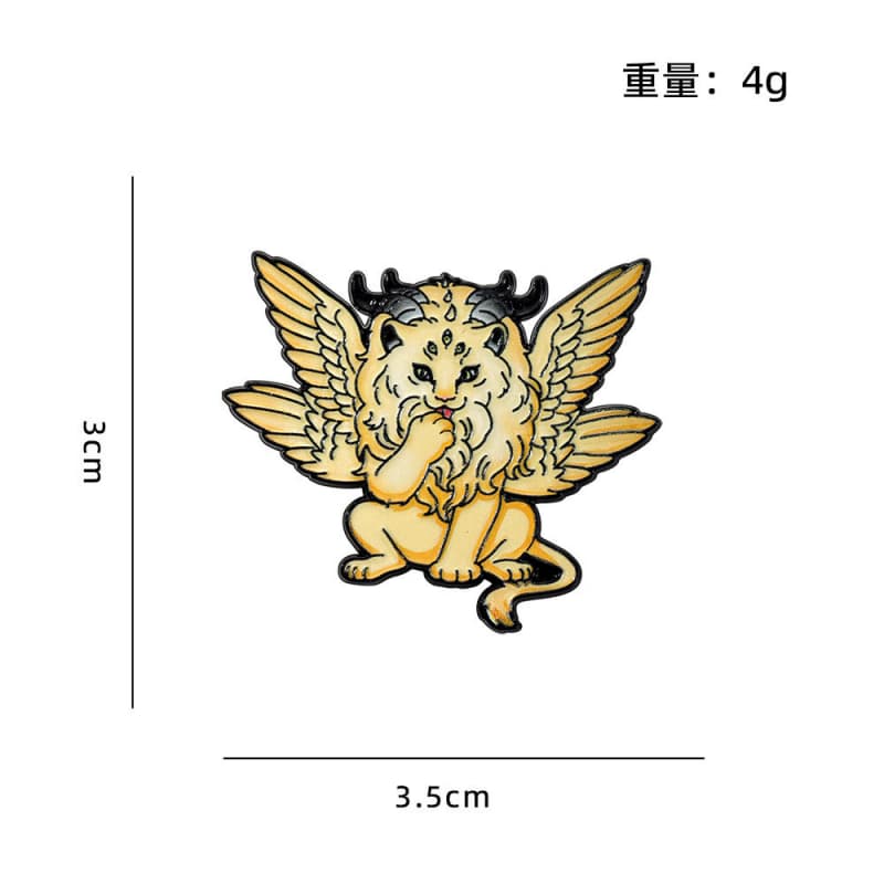 Delicious in Dungeon Alloy Enamel Badges Brooch Pins
