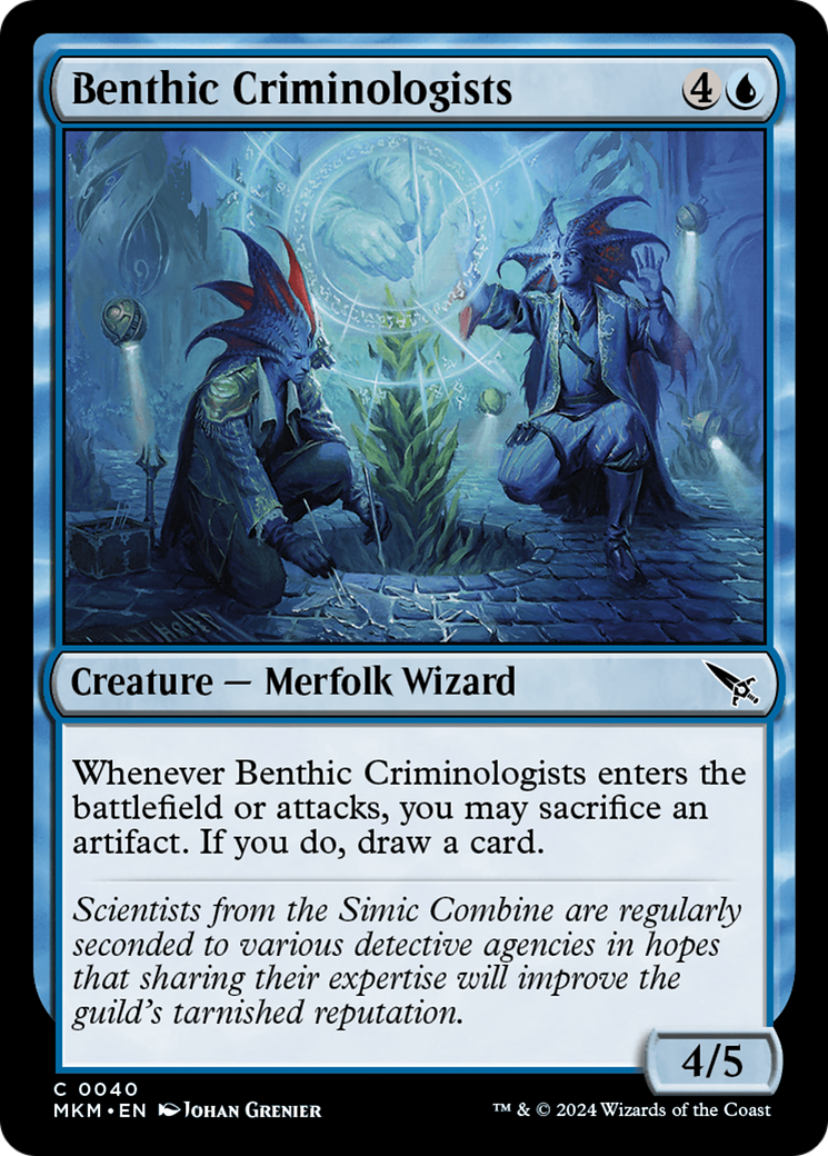 Benthic Criminologists (MKM) 40 - WZRD TCG