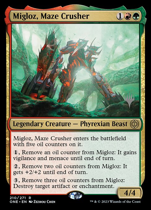 Migloz, Maze Crusher front