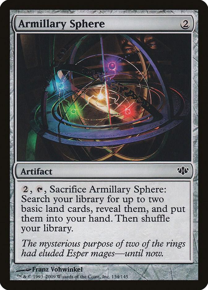 Armillary Sphere, CON, 134, NM