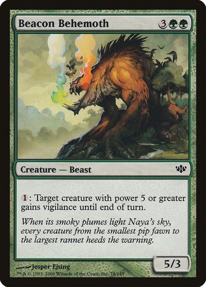 Beacon Behemoth, CON, 78, NM