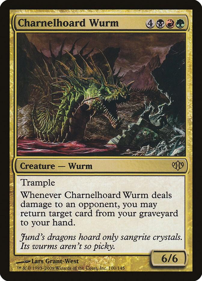 Charnelhoard Wurm, CON, 100, NM