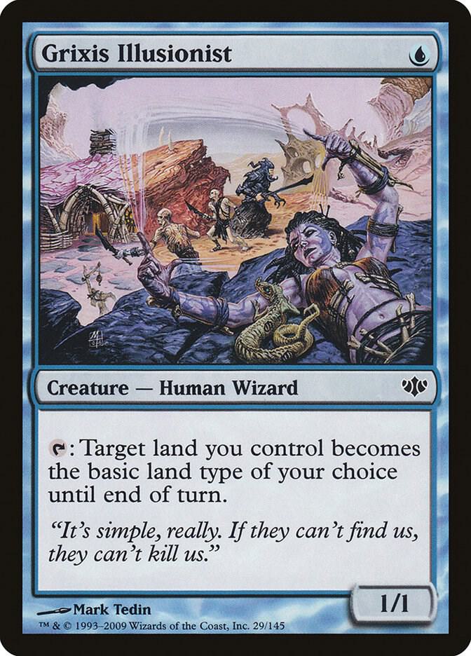 Grixis Illusionist, CON, 29, NM
