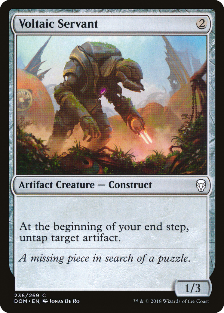 Voltaic Servant (DOM) 236 - WZRD TCG