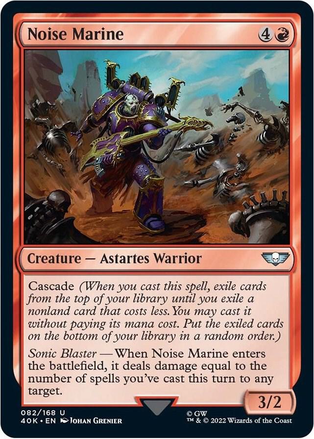 Noise Marine, 40K, 82, NM