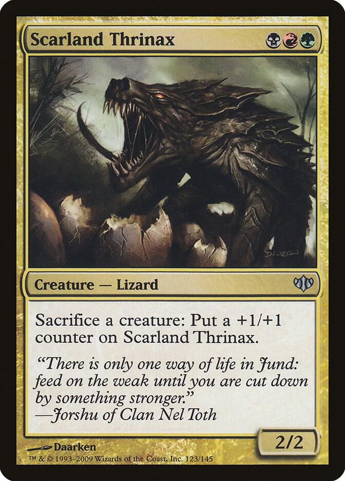 Scarland Thrinax, CON, 123, NM