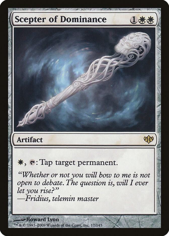 Scepter of Dominance, CON, 17, NM