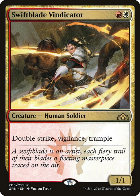 Swiftblade Vindicator front